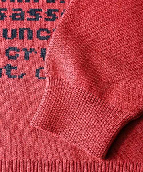 SHAREEF（シャリーフ）の「BOAT NECK PULL OVER（ニット/セーター