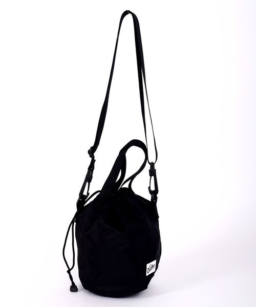 Drifter（ドリフター）の「Drifter:ドローストリングポーチ◇（ショルダーバッグ・レディース・ブラック/ベージュ/パープル/グリーン/キャメル/ブラウン/オリーブ・ONE SIZE）」の12枚目の写真