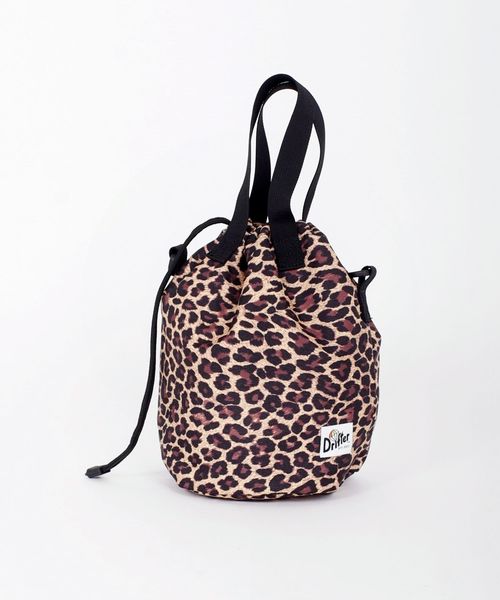 Drifter（ドリフター）の「Drifter:ドローストリングポーチ◇（ショルダーバッグ・レディース・ブラック/ベージュ/パープル/グリーン/キャメル/ブラウン/オリーブ・ONE SIZE）」の13枚目の写真