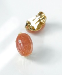 anq.（アンク）の「「anq.」OneStoneイヤリング（アマゾナイト・カイヤナイト・クンツァイト・アゲート）（イヤリング）」