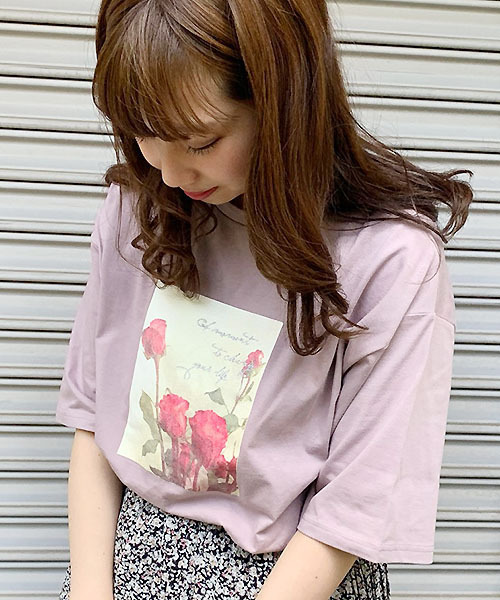 apres jour（アプレジュール）の「アソートBIGTシャツ2【ZOZOTOWN限定アイテム】（Tシャツ/カットソー・レディース・ホワイト/ブラック/ブルー/モカ/ラベンダー/ホワイト系その他/ブラック系その他/ホワイト系その他2/ホワイト系その他3/ホワイト系その他4・フリー）」の10枚目の写真