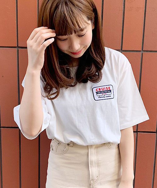 apres jour（アプレジュール）の「アソートBIGTシャツ2【ZOZOTOWN限定アイテム】（Tシャツ/カットソー・レディース・ホワイト/ブラック/ブルー/モカ/ラベンダー/ホワイト系その他/ブラック系その他/ホワイト系その他2/ホワイト系その他3/ホワイト系その他4・フリー）」の4枚目の写真