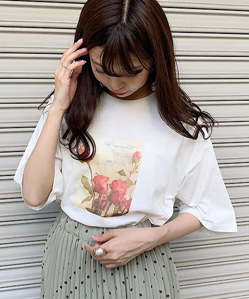 apres jour（アプレジュール）の「アソートBIGTシャツ2【ZOZOTOWN限定アイテム】（Tシャツ/カットソー・レディース・ホワイト/ブラック/ブルー/モカ/ラベンダー/ホワイト系その他/ブラック系その他/ホワイト系その他2/ホワイト系その他3/ホワイト系その他4・フリー）」の13枚目の写真