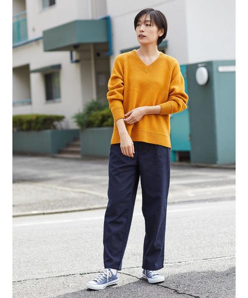 AMERICAN HOLIC（アメリカンホリック）の「ハイタックスリムワイドパンツ＊（その他パンツ・レディース・ダークグレー/ブラウン系その他4/キャメル/その他5/その他9・M/L）」の15枚目の写真