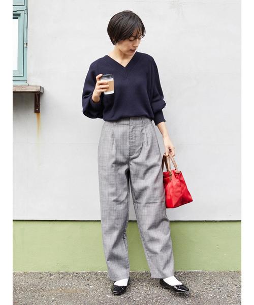 AMERICAN HOLIC（アメリカンホリック）の「ハイタックスリムワイドパンツ＊（その他パンツ・レディース・ダークグレー/ブラウン系その他4/キャメル/その他5/その他9・M/L）」の21枚目の写真