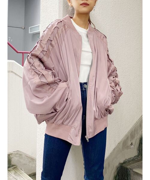 GYDA（ジェイダ）の「レースアップデザインMA-1（MA-1）」 - WEAR