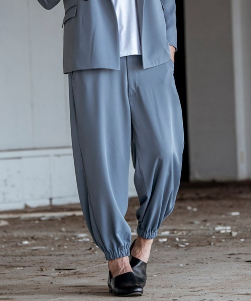 NO ID.（ノーアイディ）の「mp7742-ＴＲバルーンイージートラウザースﾞ パンツ（その他パンツ・メンズ・グレー/ベージュ/ブラック・1/2/3）」の2枚目の写真