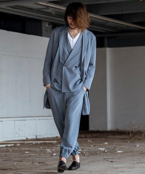 NO ID.（ノーアイディ）の「mp7742-ＴＲバルーンイージートラウザースﾞ パンツ（その他パンツ・メンズ・グレー/ベージュ/ブラック・1/2/3）」の4枚目の写真