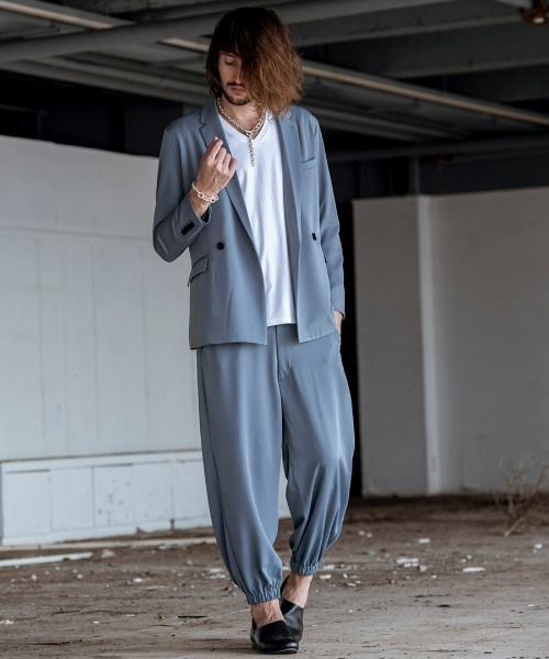 NO ID.（ノーアイディ）の「mp7742-ＴＲバルーンイージートラウザースﾞ パンツ（その他パンツ・メンズ・グレー/ベージュ/ブラック・1/2/3）」の5枚目の写真