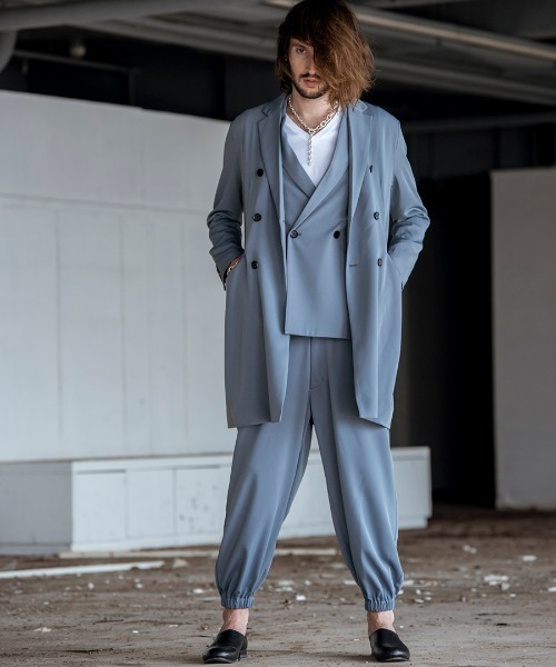 NO ID.（ノーアイディ）の「mp7742-ＴＲバルーンイージートラウザースﾞ パンツ（その他パンツ・メンズ・グレー/ベージュ/ブラック・1/2/3）」の6枚目の写真