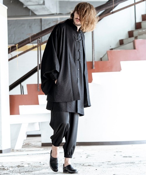 NO ID.（ノーアイディ）の「mp7742-ＴＲバルーンイージートラウザースﾞ パンツ（その他パンツ・メンズ・グレー/ベージュ/ブラック・1/2/3）」の8枚目の写真