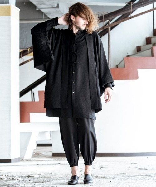 NO ID.（ノーアイディ）の「mp7742-ＴＲバルーンイージートラウザースﾞ パンツ（その他パンツ・メンズ・グレー/ベージュ/ブラック・1/2/3）」の9枚目の写真