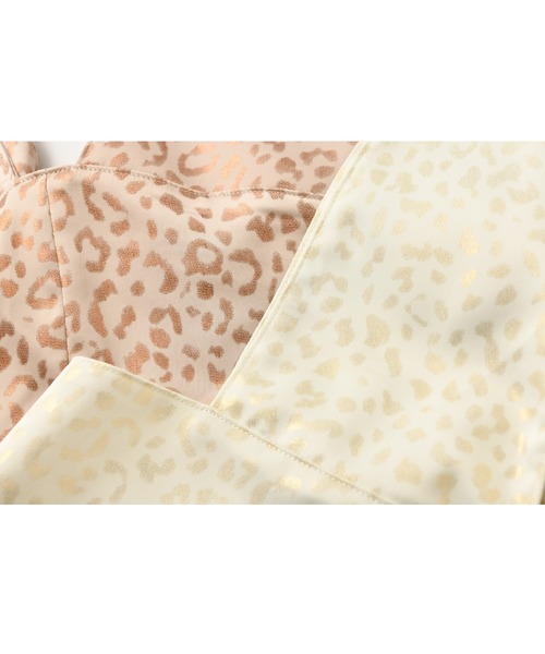 one after another NICE CLAUP（ワンアフターアナザーナイスクラップ）の「レオパード箔プリントパンツ（その他パンツ・レディース・ベージュ/オフホワイト・FREE）」の14枚目の写真