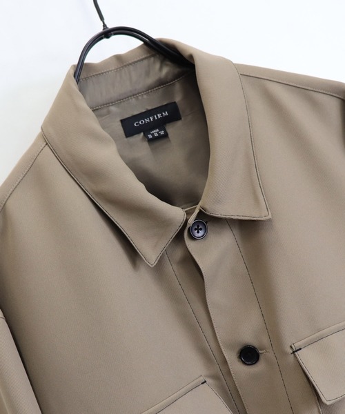 Confirm(コンファーム)の「Confirm / コンファーム PE CPOジャケット(その他アウター・メンズ・ブラック/ブラウン/ベージュ・M/L)」の7枚目の写真