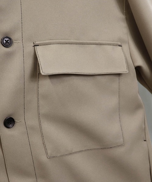 Confirm(コンファーム)の「Confirm / コンファーム PE CPOジャケット(その他アウター・メンズ・ブラック/ブラウン/ベージュ・M/L)」の10枚目の写真