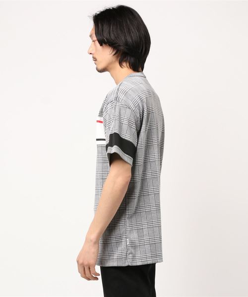 EPTM（エピトミ）の「【EPTM/エピトミ】S/S PLAID LOGO TEE (UN)（Tシャツ/カットソー・メンズ・ブラック・LARGE/MEDIUM）」の2枚目の写真