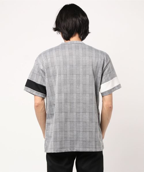 EPTM（エピトミ）の「【EPTM/エピトミ】S/S PLAID LOGO TEE (UN)（Tシャツ/カットソー・メンズ・ブラック・LARGE/MEDIUM）」の3枚目の写真