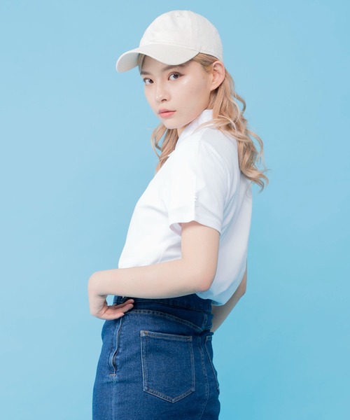 FILA（フィラ）の「【FILA/フィラ】WEB限定 別注 ワンポイント ロゴ刺繍 UVカット 半袖ポロシャツ（ポロシャツ・レディース・ネイビー/ホワイト/ブラック/ピンク/ブラック系その他/ホワイト系その他・M/L/LL/3L）」の15枚目の写真