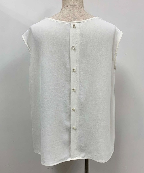 PICCIN（ピッチン）の「前後2WAYボウタイブラウス（シャツ/ブラウス・レディース・ブラック/オフホワイト/ピンク・M/L）」の8枚目の写真