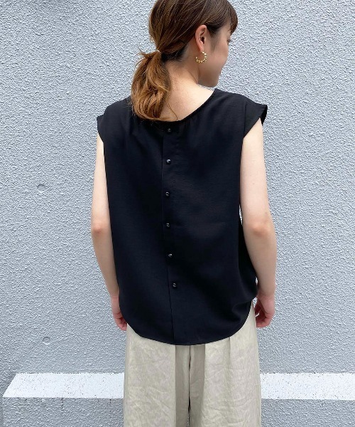 PICCIN（ピッチン）の「前後2WAYボウタイブラウス（シャツ/ブラウス・レディース・ブラック/オフホワイト/ピンク・M/L）」の22枚目の写真