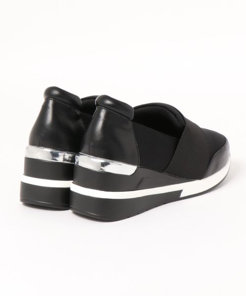 RANAN（ラナン）の「幅広ゆったりウェッジスニーカー（スニーカー・レディース・ブラック/グレー・LL/3L/M/L）」の5枚目の写真