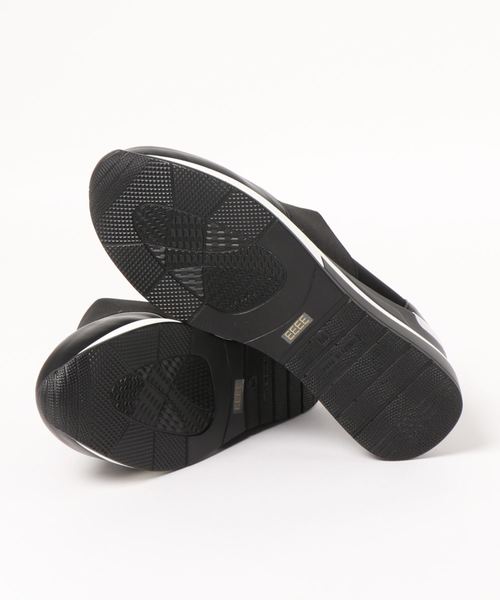 RANAN（ラナン）の「幅広ゆったりウェッジスニーカー（スニーカー・レディース・ブラック/グレー・LL/3L/M/L）」の6枚目の写真