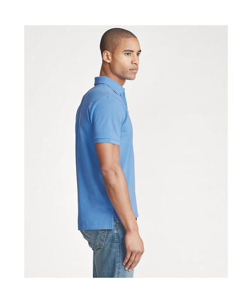 POLO RALPH LAUREN(ポロ ラルフ ローレン)の「アイコニック メッシュ ポロシャツ(ポロシャツ・メンズ・ブルー系6・SMALL/MEDIUM/LARGE)」の2枚目の写真