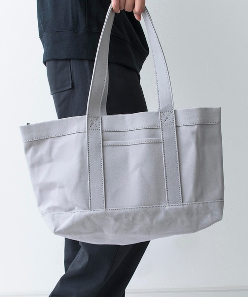 Hawk Company(ホークカンパニー)の「【Hawk Company】ロイヤルキャンバスビーントート/ペットボトルポケット/4046(トートバッグ・レディース・ホワイト/ブラック/グレー・FREE)」の13枚目の写真