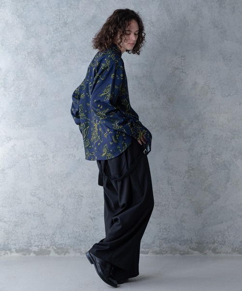 さっくん新品未使用　deres デレス　drape pants ドレ SLY | FROCKY LACE RIBBON トップス (キャミソール ) |SHEL'TTER