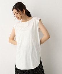 GLOBAL WORK | BEAUTEE裾ラウンドタンク/892258(タンクトップ)