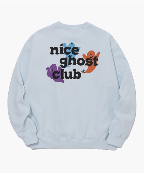 ISTKUNST(イストクンスト)の「【ISTKUNST / nice ghost club】O.G LOGO SWEATSHIRTS / ナイスゴーストクラブ OG ロゴ スウェットシャツ(スウェット・メンズ・ピンク/ブルー/チャコールグレー・MEDIUM/LARGE/SMALL)」の10枚目の写真