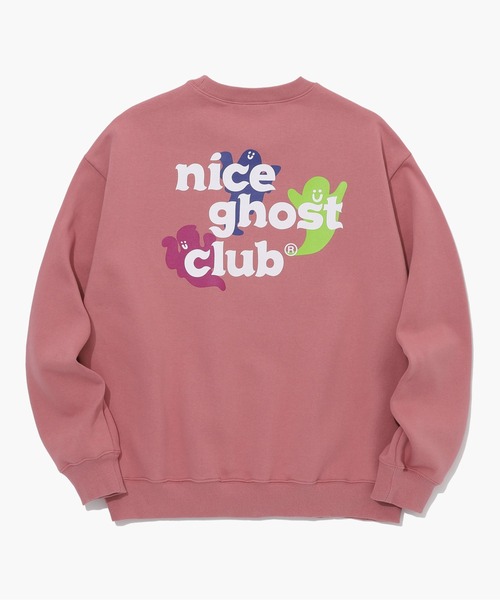 ISTKUNST(イストクンスト)の「【ISTKUNST / nice ghost club】O.G LOGO SWEATSHIRTS / ナイスゴーストクラブ OG ロゴ スウェットシャツ(スウェット・メンズ・ピンク/ブルー/チャコールグレー・MEDIUM/LARGE/SMALL)」の11枚目の写真
