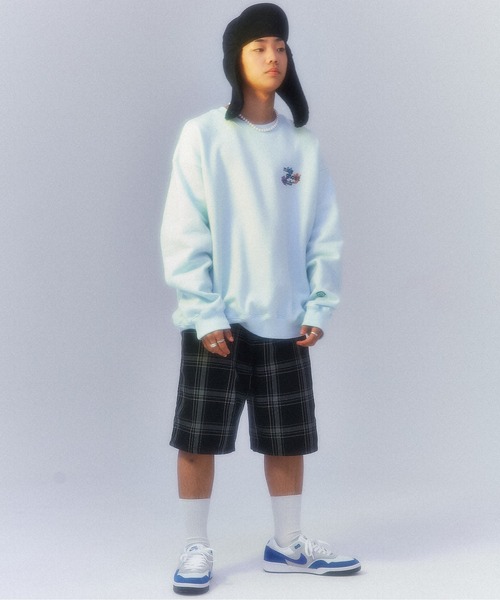ISTKUNST(イストクンスト)の「【ISTKUNST / nice ghost club】O.G LOGO SWEATSHIRTS / ナイスゴーストクラブ OG ロゴ スウェットシャツ(スウェット・メンズ・ピンク/ブルー/チャコールグレー・MEDIUM/LARGE/SMALL)」の16枚目の写真