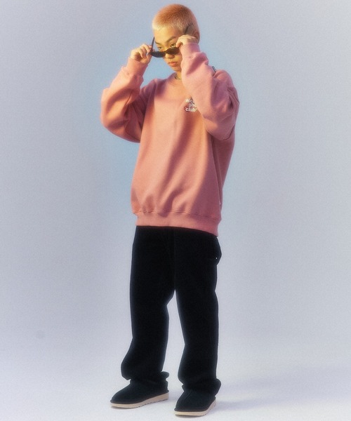 ISTKUNST(イストクンスト)の「【ISTKUNST / nice ghost club】O.G LOGO SWEATSHIRTS / ナイスゴーストクラブ OG ロゴ スウェットシャツ(スウェット・メンズ・ピンク/ブルー/チャコールグレー・MEDIUM/LARGE/SMALL)」の12枚目の写真