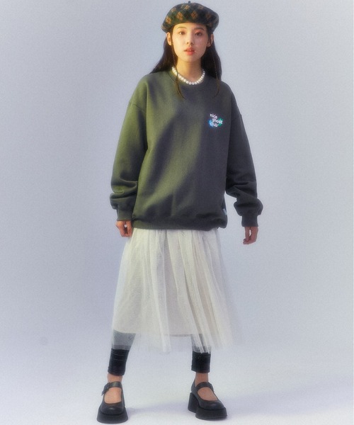 ISTKUNST(イストクンスト)の「【ISTKUNST / nice ghost club】O.G LOGO SWEATSHIRTS / ナイスゴーストクラブ OG ロゴ スウェットシャツ(スウェット・メンズ・ピンク/ブルー/チャコールグレー・MEDIUM/LARGE/SMALL)」の13枚目の写真