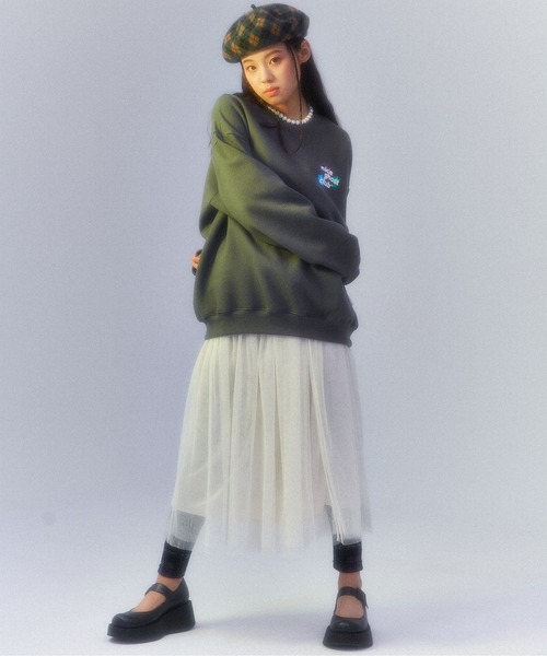 ISTKUNST(イストクンスト)の「【ISTKUNST / nice ghost club】O.G LOGO SWEATSHIRTS / ナイスゴーストクラブ OG ロゴ スウェットシャツ(スウェット・メンズ・ピンク/ブルー/チャコールグレー・MEDIUM/LARGE/SMALL)」の20枚目の写真
