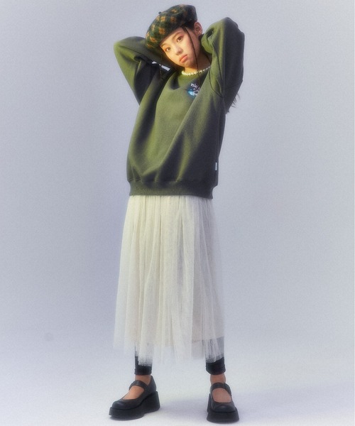 ISTKUNST(イストクンスト)の「【ISTKUNST / nice ghost club】O.G LOGO SWEATSHIRTS / ナイスゴーストクラブ OG ロゴ スウェットシャツ(スウェット・メンズ・ピンク/ブルー/チャコールグレー・MEDIUM/LARGE/SMALL)」の6枚目の写真