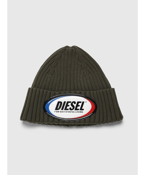 メンズ ニットキャップ 帽子 ビーニー キャップ Diesel ディーゼル のファッション