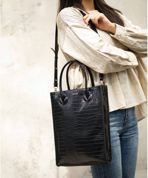 the case（ザケース）の「2WAY SLIM PC TOTE（トートバッグ・レディース・ブラック/ブラウン系その他/ブラック系その他/オリーブ/ブラウン・FREE）」の15枚目の写真