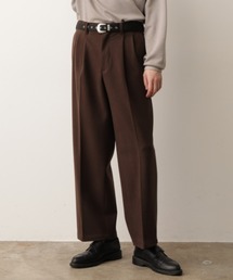 JUNRED | エアリーストレッチフラノワイドパンツ【Set Up可能】(その他パンツ)