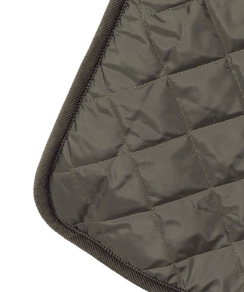 LAVENHAM(ラベンハム)の「LAVENHAM:SHERPA LONG COAT(ノーカラーコート・レディース・オフホワイト・36)」の7枚目の写真