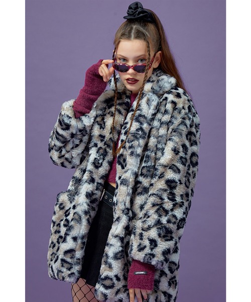 CRANK（クランク）の「『CRANK/クランク』LONG ECO FUR COAT/韓国 
