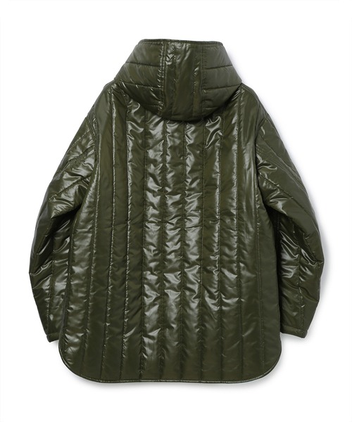 ADAM ET ROPE'(アダムエロペ)の「ilk padding jacket(ブルゾン・レディース・グリーン・38/42)」の3枚目の写真