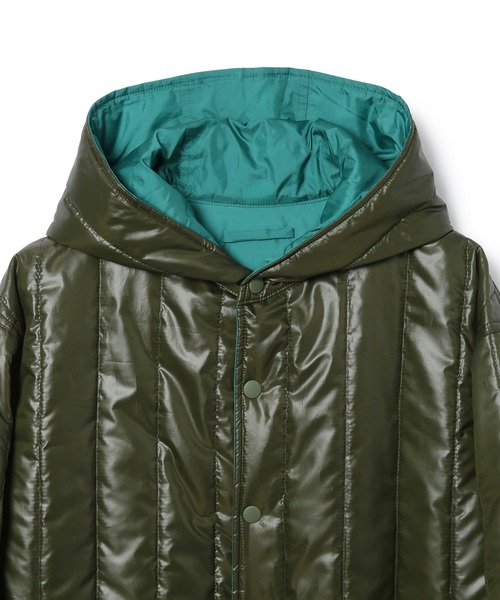 ADAM ET ROPE'(アダムエロペ)の「ilk padding jacket(ブルゾン・レディース・グリーン・38/42)」の4枚目の写真