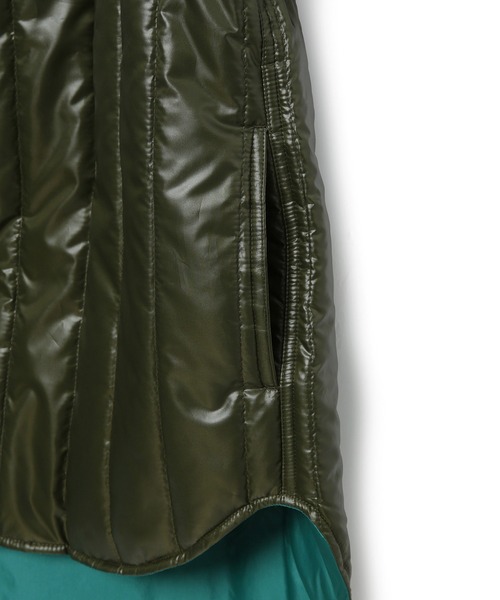 ADAM ET ROPE'(アダムエロペ)の「ilk padding jacket(ブルゾン・レディース・グリーン・38/42)」の7枚目の写真