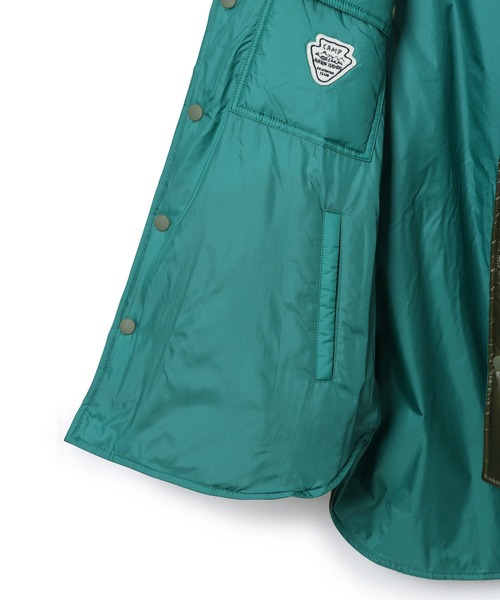 ADAM ET ROPE'(アダムエロペ)の「ilk padding jacket(ブルゾン・レディース・グリーン・38/42)」の8枚目の写真
