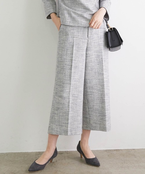 一部サイト限定 ラメミックスツィードワイドパンツ その他パンツ Rope Picnic ロペピクニック のファッション通販 Zozotown