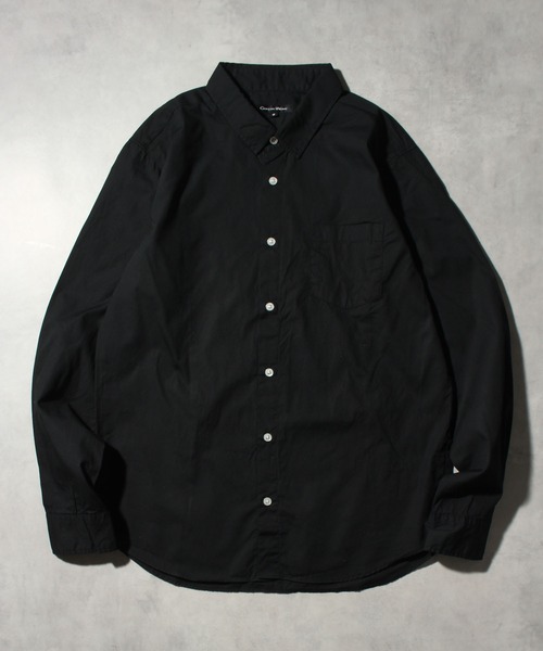CORPUS SELECT(コーパストーキョー)の「【日本製/Made in Japan】ナノファイン加工レギュラーカラーロングスリーブシャツ(シャツ/ブラウス・メンズ・ネイビー/ベージュ/ブルー系その他2/ワイン/ブルー系その他/ブラック系その他2/ホワイト/カーキ/ブラック系その他/ブラック/ライトピンク/サックスブルー・M/LL/L)」の1枚目の写真