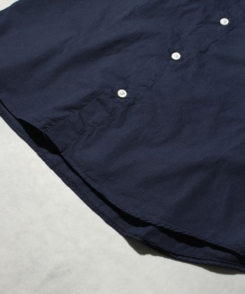 CORPUS SELECT(コーパストーキョー)の「【日本製/Made in Japan】ナノファイン加工レギュラーカラーロングスリーブシャツ(シャツ/ブラウス・メンズ・ネイビー/ベージュ/ブルー系その他2/ワイン/ブルー系その他/ブラック系その他2/ホワイト/カーキ/ブラック系その他/ブラック/ライトピンク/サックスブルー・M/LL/L)」の22枚目の写真