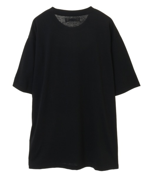 ※専用です※プリント柄(カットソー黒) オーバーサイズ インク風ロゴプリントTシャツ DT4131